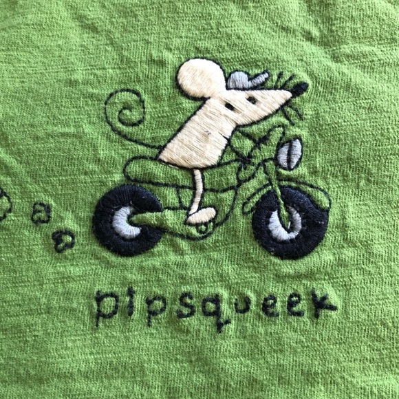 Gap 6/12 Month Pipsqueek Green Onesie - Picture 3 of 5